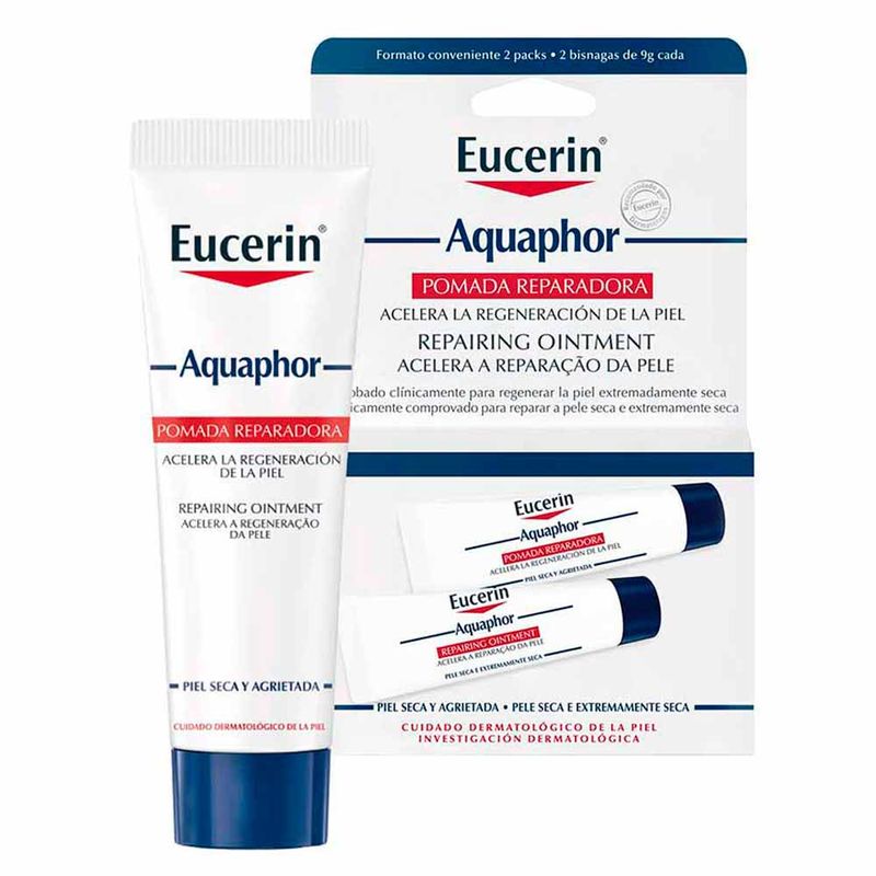 Eucerin Pomada Reparadora Intensiva Aquaphor DuoPack 2x10ml